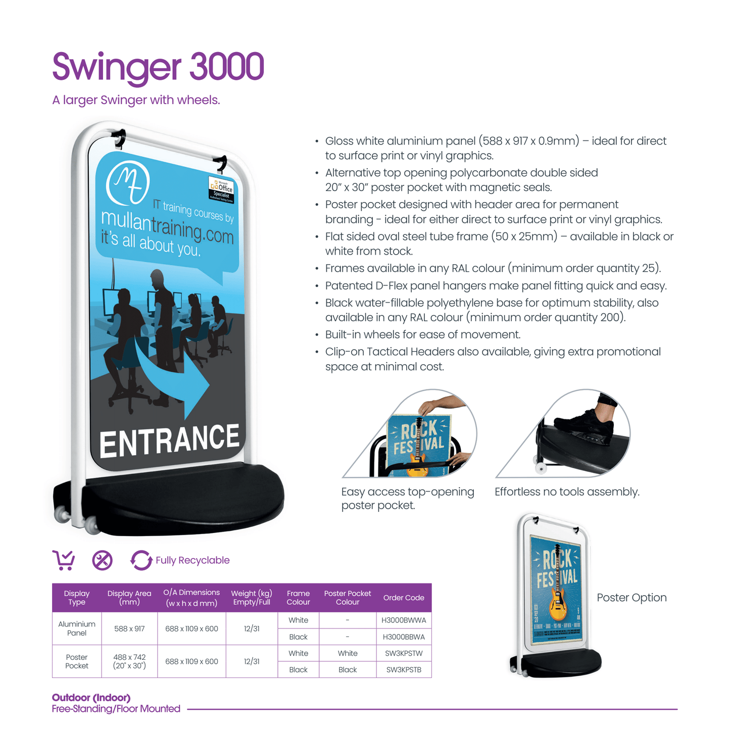 Large Wheeled Swinger