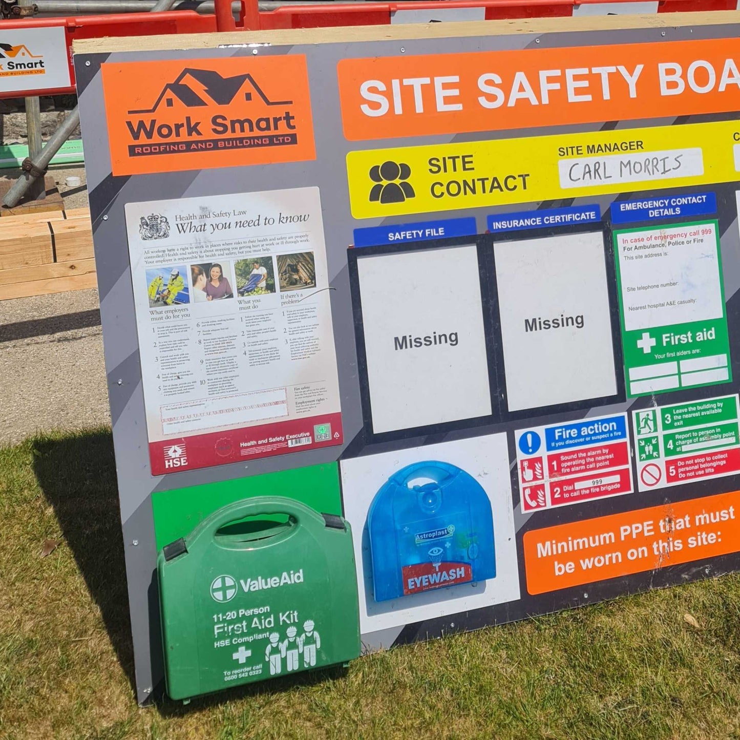 Site Safety Station